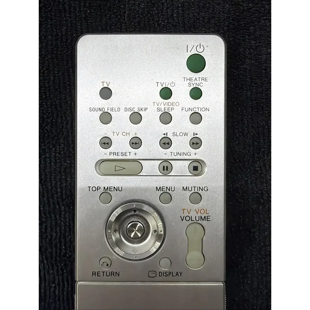Sony Remote Control Silver for AV System RM-ADP002 Model MPN RM-ADP002